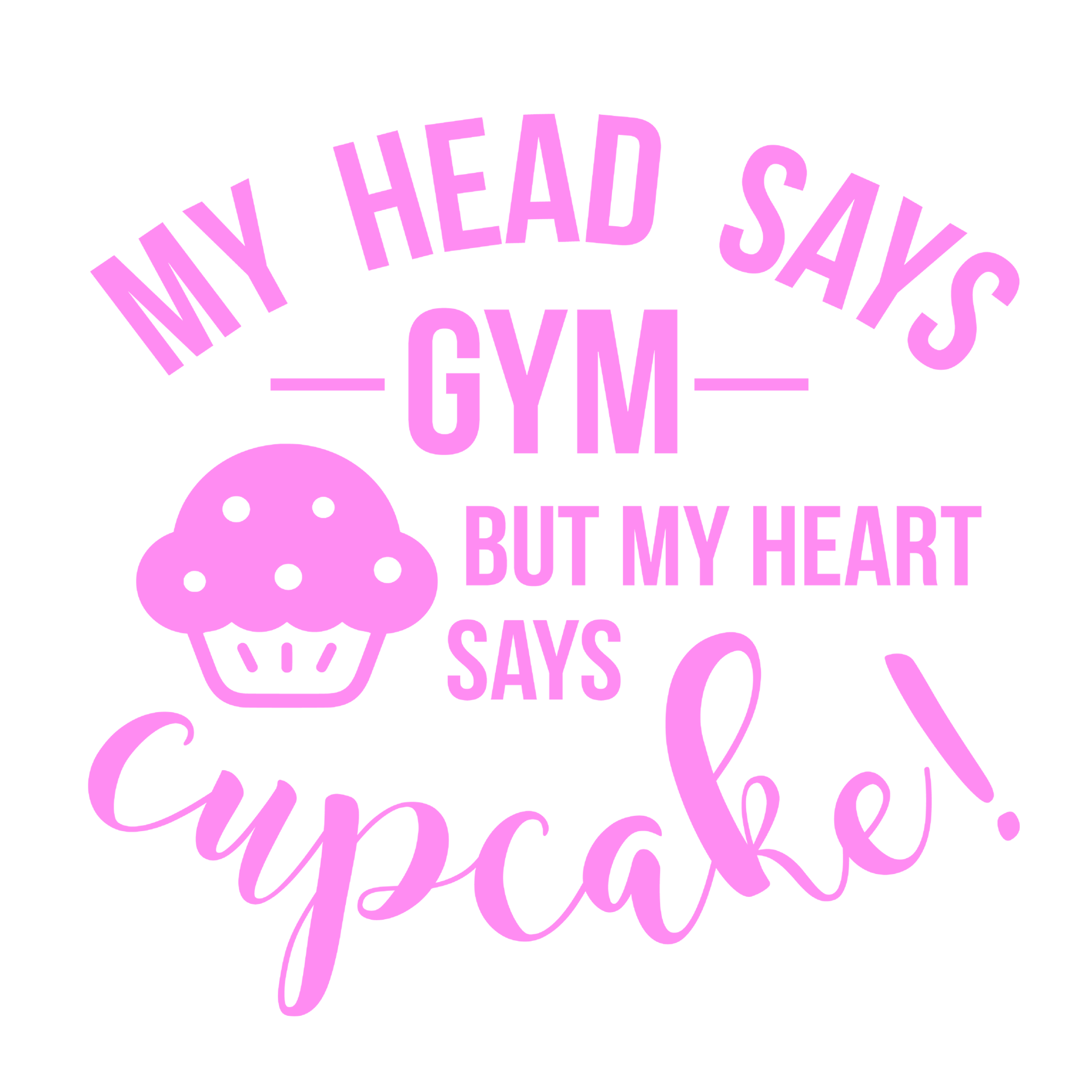 My Heart Says Cupcake Coffee Mug